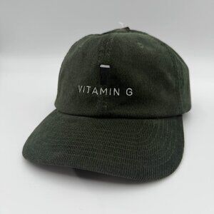 Beechfield Vitamin G Embroidered Dad Hat Green One Size